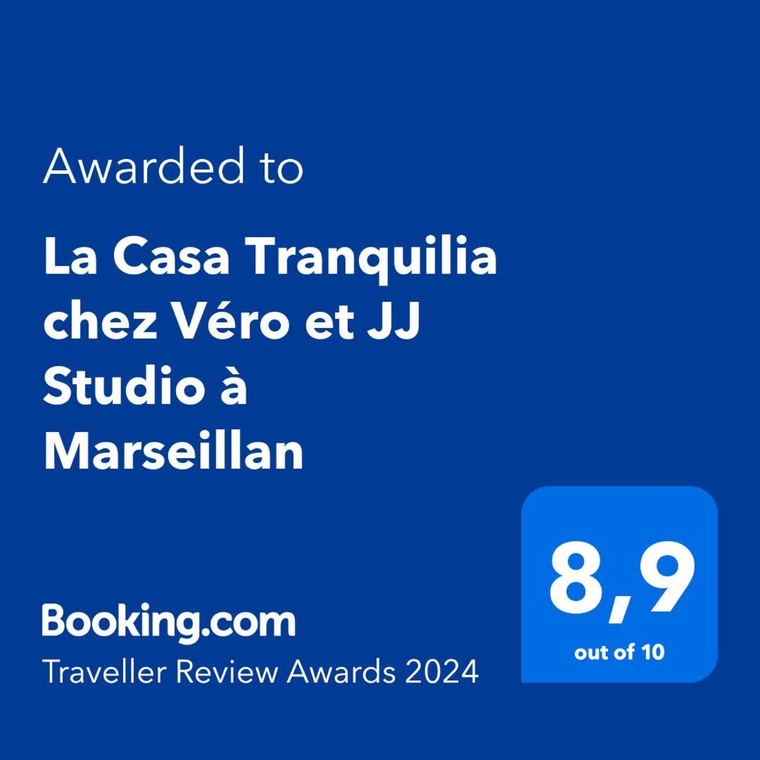 La Casa Tranquilia Chez Vero Et Jj Studio A Marseillan Exterior foto