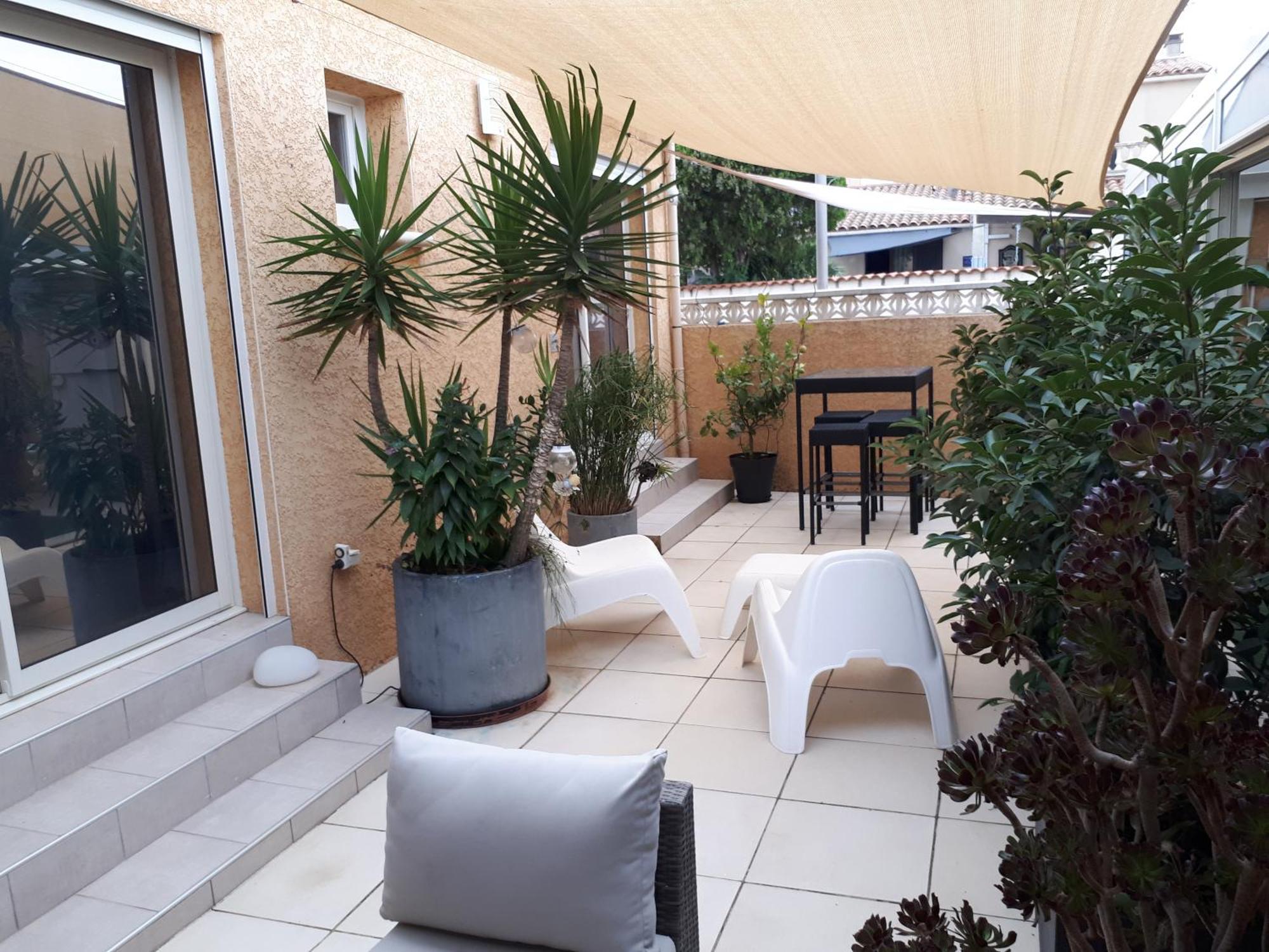 La Casa Tranquilia Chez Vero Et Jj Studio A Marseillan Exterior foto